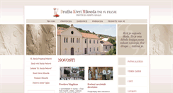 Desktop Screenshot of marijapropetog.hr